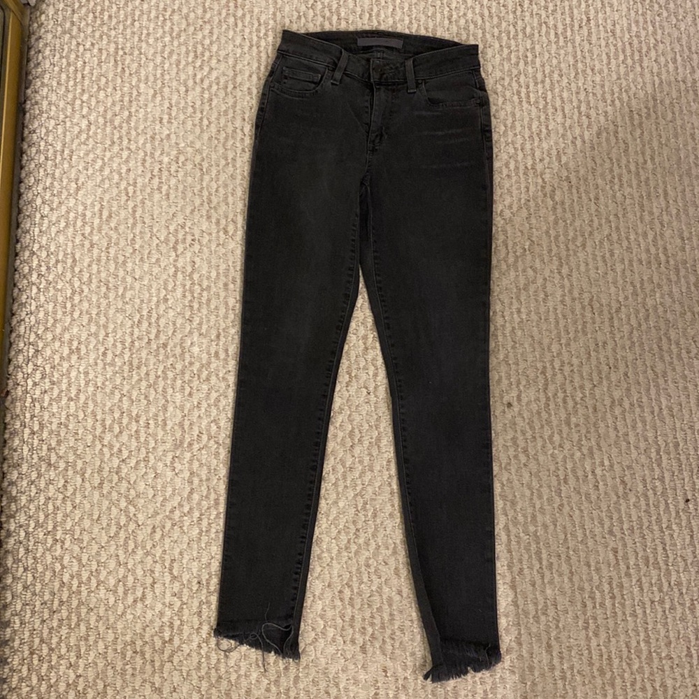 Jose’s ankle fray skinny jeans